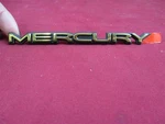Nos Oem Mercury Grand Marquis Trunk Lid Gold Nameplate Emblem 1998 - 01. Fixed Price $34.99.