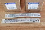 New 2023-2025 Jeep Wrangler 4XE Blue Lh Rh Fender Decals W/american Flag, Oem. Fixed Price $16.95.