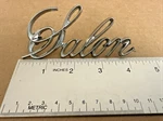 Nos Oem 1973-1977 Olds Cutlass Salon Chrome Front Fender Script Emblem Gm 41356. Fixed Price $99.99.