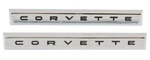 New Trim Parts Front Fender Emblem Pair / For 1961 Chevy C1 Corvette 5154. Fixed Price $89.99.