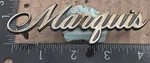 Mercury Marquis Circa 1972 Trunk Emblem D2MB 6542550 Aa (6810). Fixed Price $10.00.