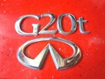 Oem 1999 2000 2001 2002 Infiniti G20 Rear Trunk Emblem 84890-7J100. Fixed Price $14.99.