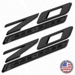 2X For C8 Corvette 70TH Anniversary Edition Door Badge Nameplate Emblem Blackout. Fixed Price $32.99.