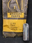 Nos 1957 Pontiac Letter Trunk Tailgate Emblem Badge Nameplate Lot Of 523486. Fixed Price $33.24.