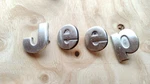 84-92 Jeep Comanche Cherokee Xj Emblem Letters Cowl Metal Dla 14138 14139 14140. Fixed Price $29.99.