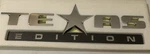 Texas Edition Emblem Badge Nameplate Silverado Sierra 2019-2024. Fixed Price $30.00.