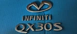 Infiniti QX30S 2017-2019 Oem Trunk Rear Lettering Emblem Logo Chrome Used. Fixed Price $74.50.