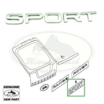 Land Rover Rear Nameplate "sport" Atlas Silver 12-13 5.0L LR030337 Oem. Fixed Price $49.04.
