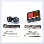 Oem Genuine Mitsubishi Lancer Ralliart Multicolor Emblem Set 7450A527 / 7450A309. Fixed Price $44.34.