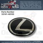 Lexus RX350, RX350L Front Grille Emblem Logo Radar 2016 To 2019 Oem 53141-48100. Fixed Price $99.00.