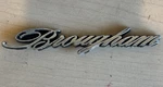Ford Mercury "brougham" Emblem Nameplate Badge C7MB-5450400-A. Fixed Price $24.95.