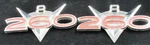 Ford V8-260 Emblem-vintage-u.s.a Original! C20B-160144-B. Fixed Price $69.99.