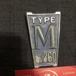 Oem Honda LN360 Type Fender Emblem Side Badge 67-72 68 69 70 71 N600 Lniii Jdm. Fixed Price $49.95.
