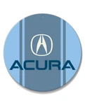 Acura Emblem Round Aluminum Sign - 14 Colors Made The Usa. Fixed Price $27.85.