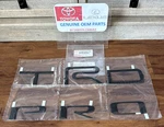2022 & Newer Tundra Trd Pro Tailgate Lettering Matte Black Genuine Oem Part. Fixed Price $129.99.