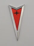 2004-2005-2006 Pontiac Gto Rear Trunk Lid Arrowhead Emblem 04-06 Chrome. Fixed Price $44.95.