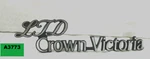 1982-1987 Ford Ltd Crown Victoria Emblem Logo Chrome Script Right Sail Panel. Fixed Price $19.99.
