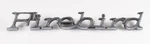 1970-81 Pontiac Firebird Front Fender Script Emblem Part # 9795240. Fixed Price $32.75.