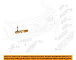 Gm Oem 16-20 CT6 Trunk Lid Exterior Trim-nameplate 23336513. Fixed Price $54.60.