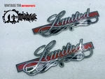 Oem Jeep Wagoneer Fsj Cherokee 78-83 Front Fender "limited" Script Emblem. Fixed Price $109.99.