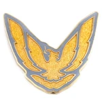 1987-1992 Pontiac Trans Am Gta Gray Rear Sail Panel Bird Emblem New *10052385. Fixed Price $49.95.