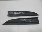 2011-2016 Ford F-250 Super Duty Xl Pair Left Right Fender Emblems Set Of Badge. Fixed Price $65.69.