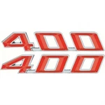Oer F1251 1967-69 Firebird Hood Emblems, 400, Pair. Fixed Price $54.99.