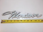 Vtg 1957 58 Chrysler Windsor Car Vehicle Quarter Panel Emblem Badge 1624678. Fixed Price $49.00.