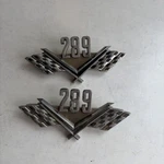 Pair Oem Ford 289 Emblems C5AB-16237-A C50B-16237-A 1965 66 Mustang Fairlane. Fixed Price $69.99.