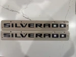 Gm Chevrolet Silverado 2021-2025 Piece Fender Emblem Black #84945797. Fixed Price $19.99.
