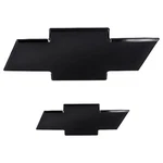 15-19 Chevy Tahoe Suburban Front/rear Combo Billet Bowtie Emblems Smooth Black. Fixed Price $139.99.