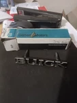 Nos 1978-1979 Buick Century Grille Nameplate 1256680. Fixed Price $20.00.