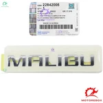 Genuine Chevrolet Malibu Rear Deck Lid/trunk Chrome Emblem Nameplate. Fixed Price $17.95.