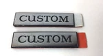 (2) Nos 80'S Cadillac Gm Oldsmobile Buick Custom Metal Trim Chrome Emblem Oem. Fixed Price $19.99.