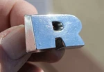 1961 Ford Galaxie Sunliner Starliner Chrome Letter "r" Emblem #BAD7040282-C. Fixed Price $29.99.