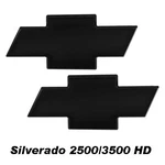 07-10 Chevy Silverado Hd Front & Rear Combo Billet Bowtie Emblems Smooth Black. Fixed Price $199.99.