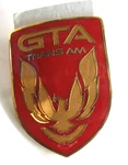 New Nos Gm 1987 - 90 Pontiac Trans Am Red Front Bumper Emblem 10052381 *no Box*. Fixed Price $109.99.