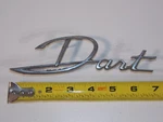 Vtg 1963 Dodge Dart Vehicle Quarter Panel Fender Emblem Badge 1624678. Fixed Price $139.00.