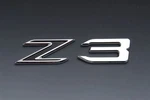 Trunk Lid Rear Emblem Badge Chrome Letters Z3 Black Fits Bmw Coupe Roadster. Fixed Price $14.99.