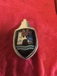 Volkswagen Vw Beetle Type 1 Wolfsburg Badge Hood Emblem Logo 55MM X 38MM Puc Vtg. Fixed Price $39.99.