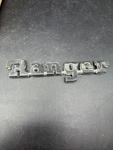 1983 1988 Ford Ranger Truck Fender Badge Emblem E27B-16B114-AA With Pins. Fixed Price $34.99.