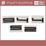 Lettering Original Porsche 944 S2 Black. Fixed Price $123.40.