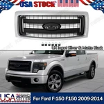 2009-2014 Ford F150 F-150 Xlt Front Upper Bumper Grille Ingot Silver. Fixed Price $163.01.