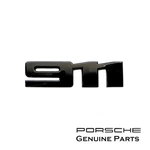 Porsche "911" Emblem Inscription Nameplate Gloss Black 992853670041. Fixed Price $159.95.
