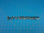 Toyota Hybrid Rear Trunk Emblem Badge Oem 75443-47010 Fits Prius Camry Genuine. Fixed Price $24.99.