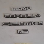 For Corolla AE92 AE95 1988 - 1992 Limited 1.6 Emblem Set 4 Pcs. Fixed Price $33.99.