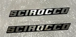 MK1 Vw Scirocco Door Sill Emblems. Fixed Price $45.00.