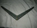 Gold "v" Trunk Emblem Pn 1458428 1950'S Cadillac? Nice Used Oem. Fixed Price $35.00.