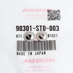 (2PC) Genuine Oem Honda Emblem Retainer Clips Push Nut 90301-ST0-003. Fixed Price $14.95.