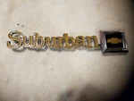 1973-1980 Gmc Suburban Tail Gate Emblem Badge. Chevrolet. Fixed Price $89.99.